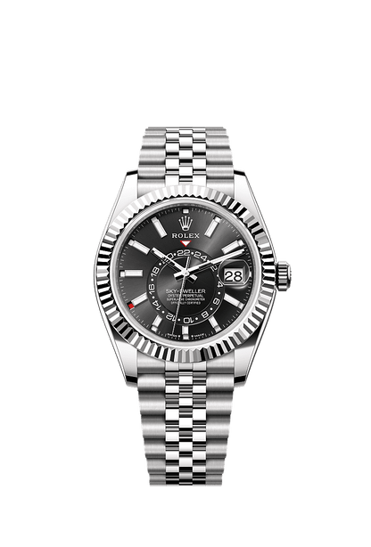 ROLEX SKY DWELLER -  SILVER BLACK