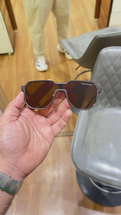 Ax Premium Brown Sunglass