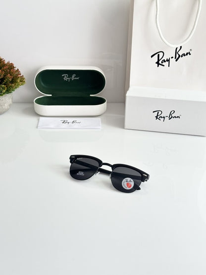 RB Club Master Full Black Sunglass