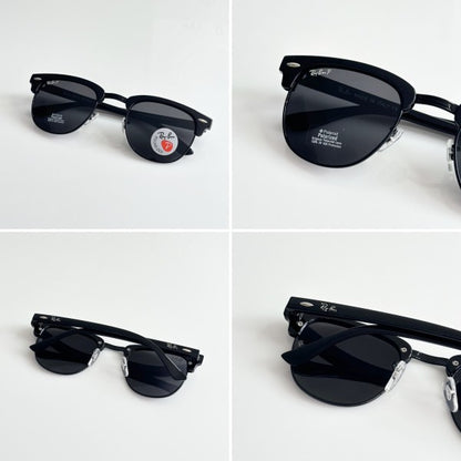 RB Club Master Full Black Sunglass