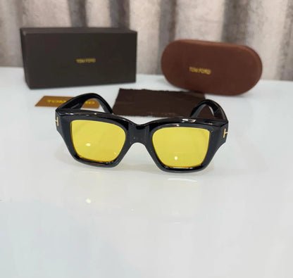 Tom Ford Black Yellow Boby Deol Edition Sunglasses