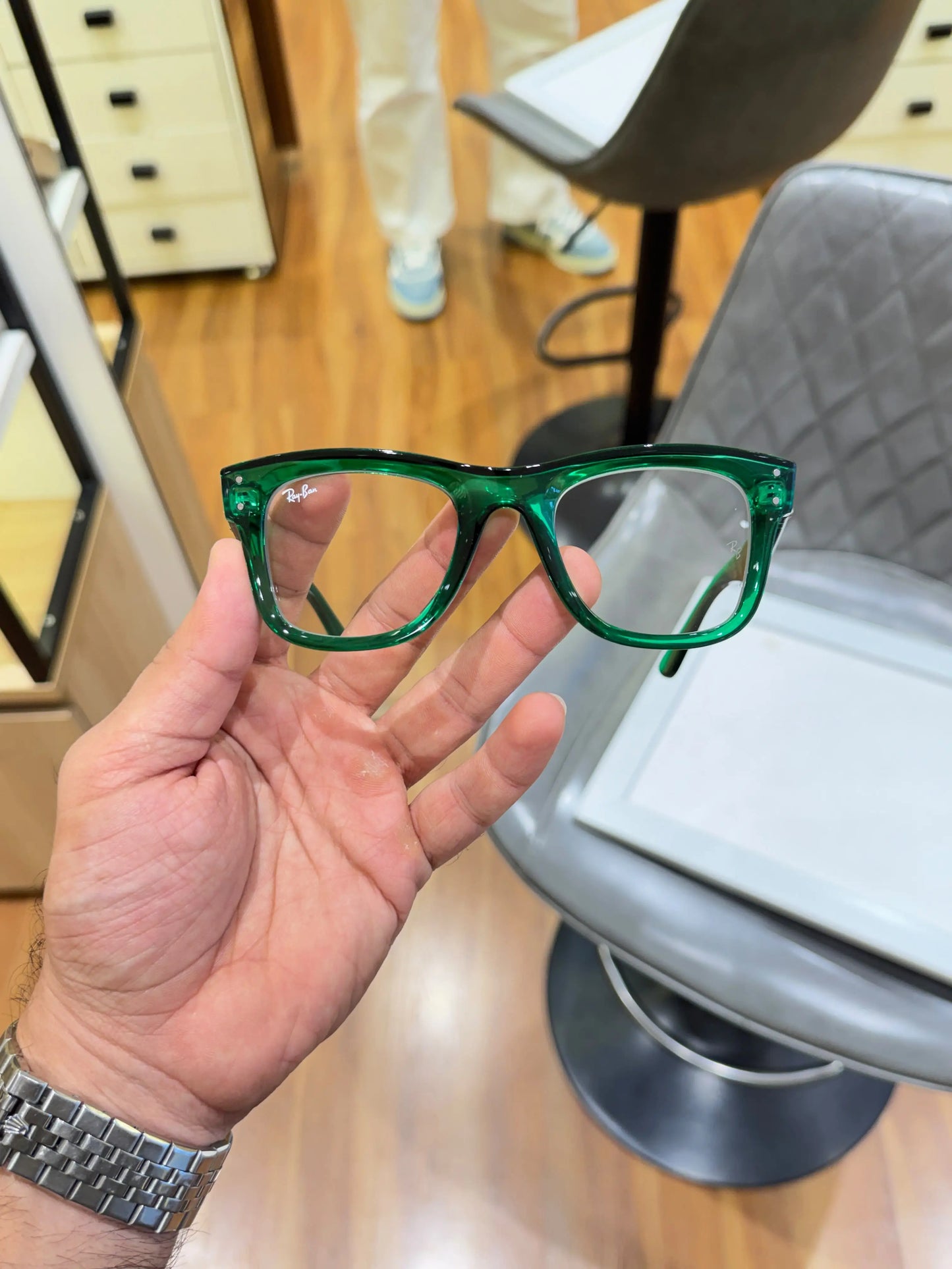 RB 502 Green Shades frame