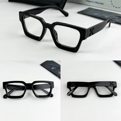 Off White Premium Jet BLACK Frame