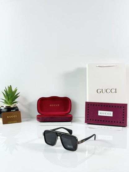 Gucci 1295 Black Grey Premium Sunglass