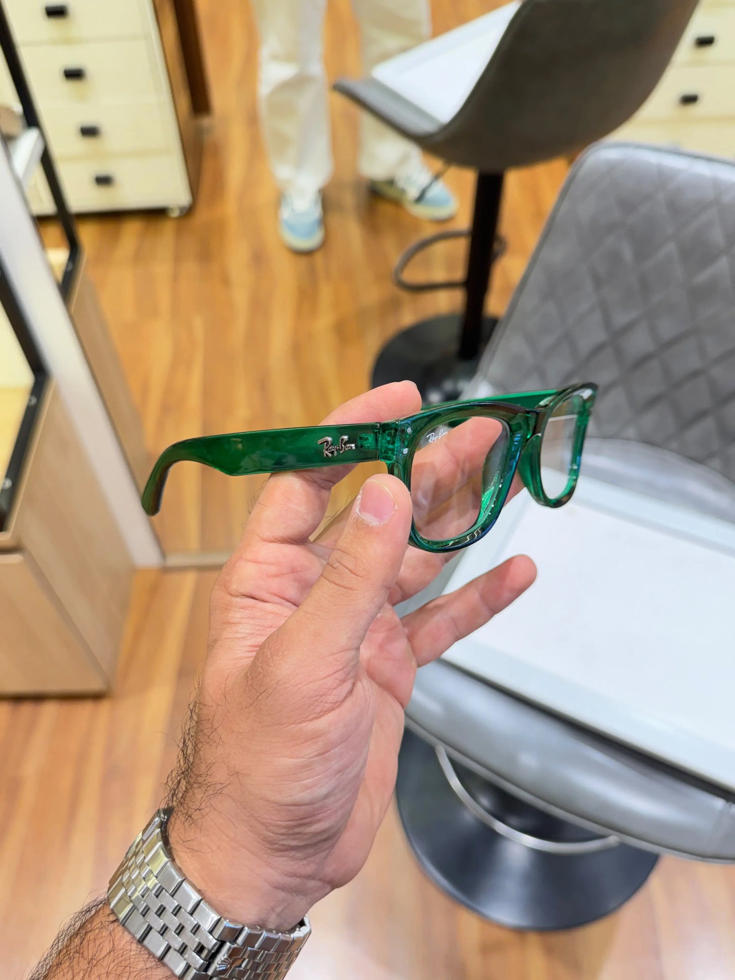 RB 502 Green Shades frame