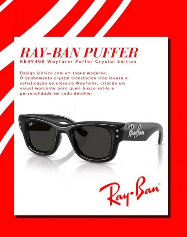 Rayban 4940 puffer diamond Celebrity Edition