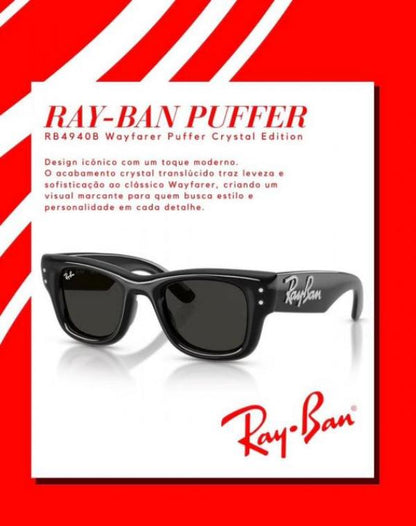 Rayban 4940 puffer diamond Celebrity Edition