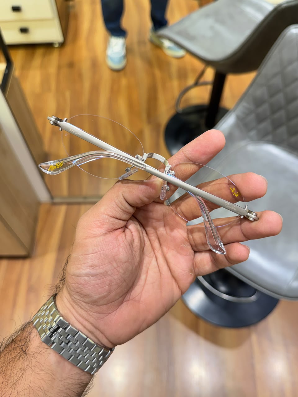 Ray ban Rocky ASAP Edition Oval Plano Frame 111