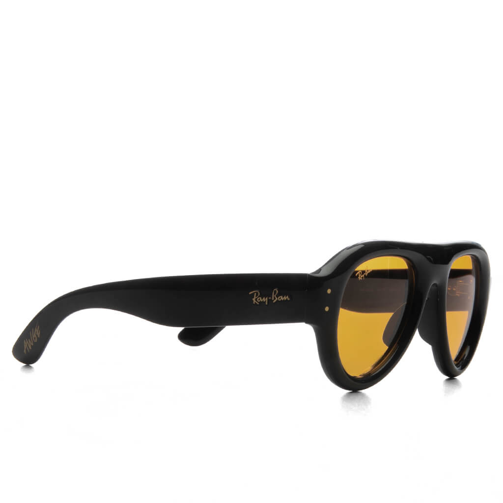 RB AVAITOR PUFFER BLACK YELLOW