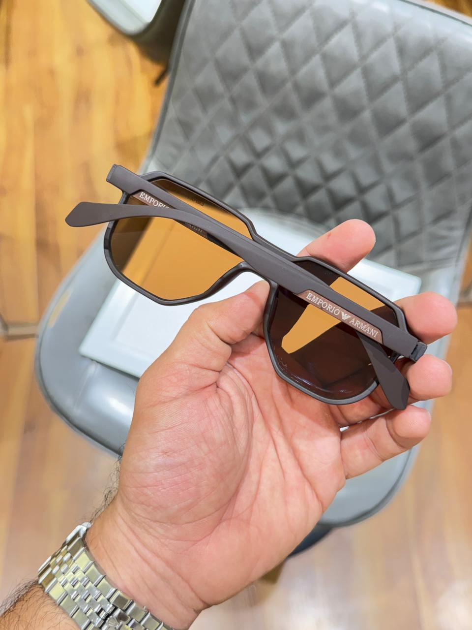 Ax Premium Brown Sunglass