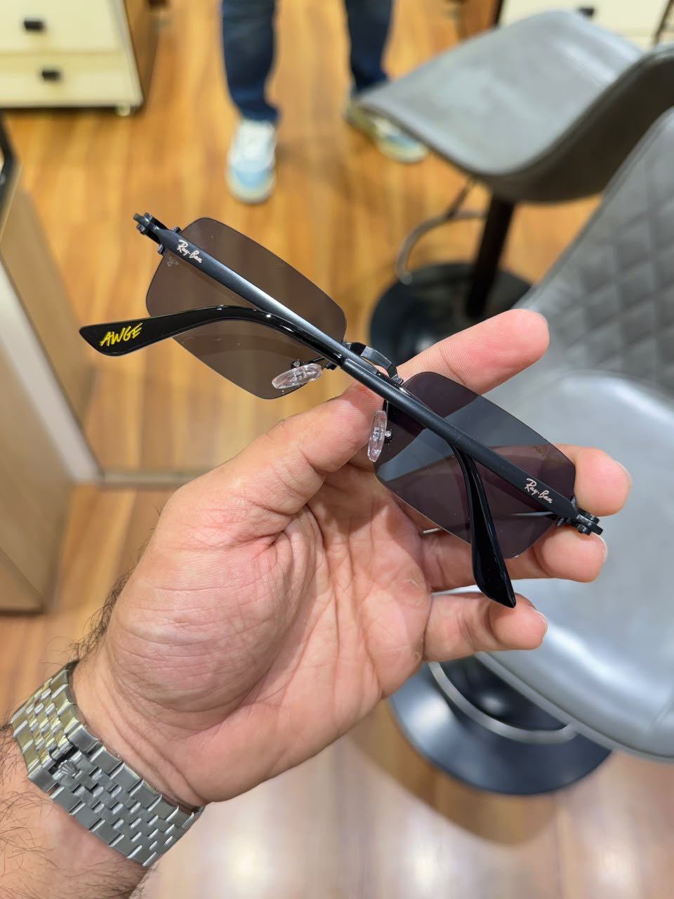 Ray ban Rocky ASAP All black Edition Sunglasses 111