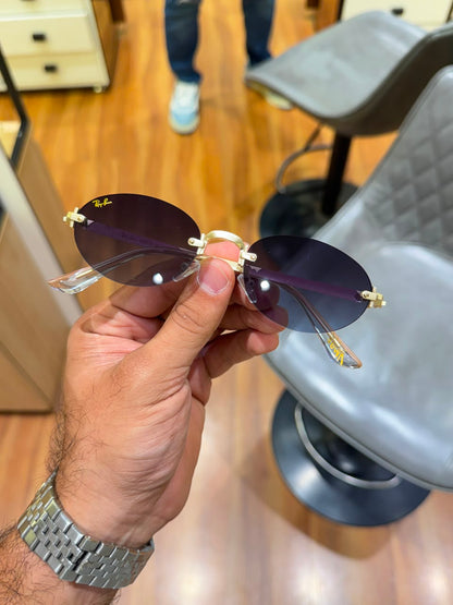 Ray ban Rocky ASAP Edition Oval  Tinted Sunglasses 111