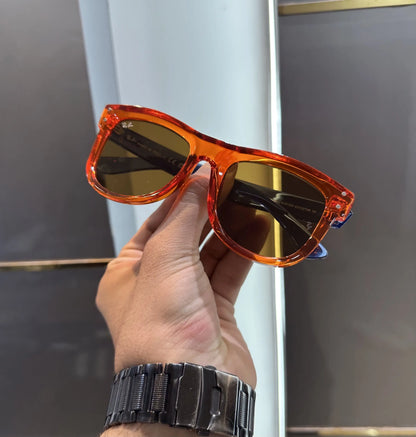 RB 0502 ORANGE BLUE PREMIUM SUNGLASS