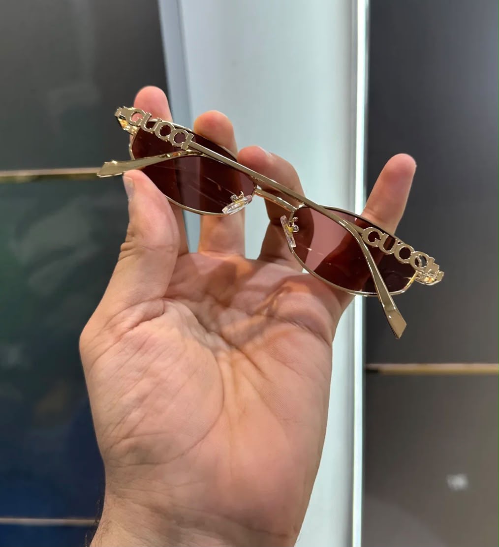GG 3287 Ruby and Gold Premium Unisex Sunglasses